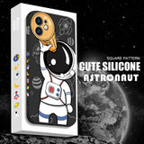 Creative Astronaut Silicone Soft Case Shockproof Phone Cover