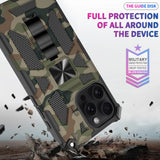 Military Camouflage Phone Case Double layer Protection Armor Cases