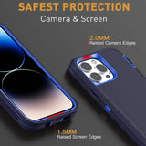 3 IN 1 Heavy Duty Armor Shockproof Dust-Proof Case Cover