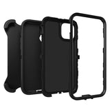 3 IN 1 Heavy Duty Armor Shockproof + Belt Clip Case