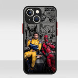 Marvel Deadpool And Wolverine Clear Matte Phone Case