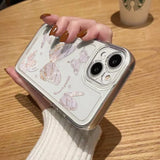 Butterfly Crystal Clear Case Shockproof Cover