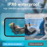 FONKEN Waterproof Phone Case Pouch Bag For iPhone 13 14 Pro Max Case Swimming Dry Bag Underwater Cover Case For Huawei Samsung