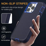 3 IN 1 Heavy Duty Armor Shockproof Dust-Proof Case Cover