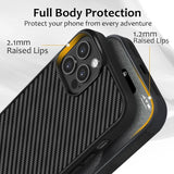 Luxury Gloss Real Carbon Fiber Armor Shockproof Wireless Charge Forged fiber Cover