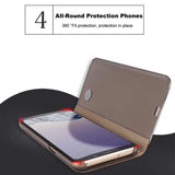 Flip mirror cases cover For iphone stand book Protection coque