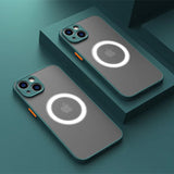 NNBILI Magnetic Matte Case Shockproof Armor Covers