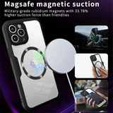 360 Full Body Transparent Magnetic For Magsafe Phone Case Wireless Charging Cover