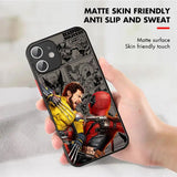 Marvel Deadpool And Wolverine Clear Matte Phone Case