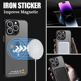 Astronaut For Magsafe Iron Ring Wireless Charging Phone Cover