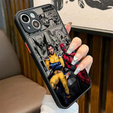 Marvel Deadpool And Wolverine Clear Matte Phone Case