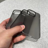 Ultra Thin Matte Hard PC Translucent Clear Phone Case For iPhone 16 15 Plus Pro Max Shockproof Slim Skin Back Cover