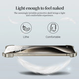 Luxury Alien Titanium Alloy Bumper Phone Case For iPhone 16 15 Pro MaxPlus Metal Lens Film Protection Corner Cover