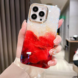 Luxury Marble Shell Pattern Phone Case Soft Shockproof Bumper Cover