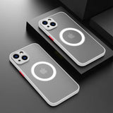 NNBILI Magnetic Matte Case Shockproof Armor Covers