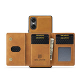 DG.MING 2In1 Detachable Magnetic Leather Wallet Phone Case Wallet+Basic Case