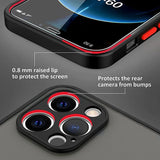 NNBILI Magnetic Matte Case Shockproof Armor Covers