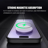 Matte Armor Wireless Charge Translucent Case For iPhone 16 15 Pro Max Plus Magnetic Magsafe High Quality Cover