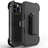 3 IN 1 Heavy Duty Armor Shockproof + Belt Clip Case