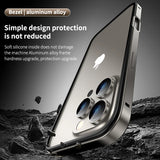 Light Aluminum Metal Frame Bumper Case Ultra Thin Alloy Hybrid Silicone Back Acccessories