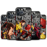 Marvel Deadpool And Wolverine Clear Matte Phone Case